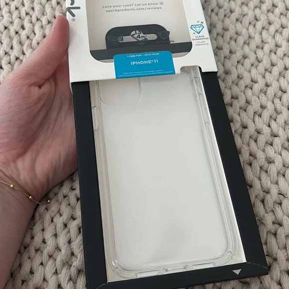 Speck Presidio Perfect-Clear iPhone 11 Case - Transparent - Picture 2 of 3